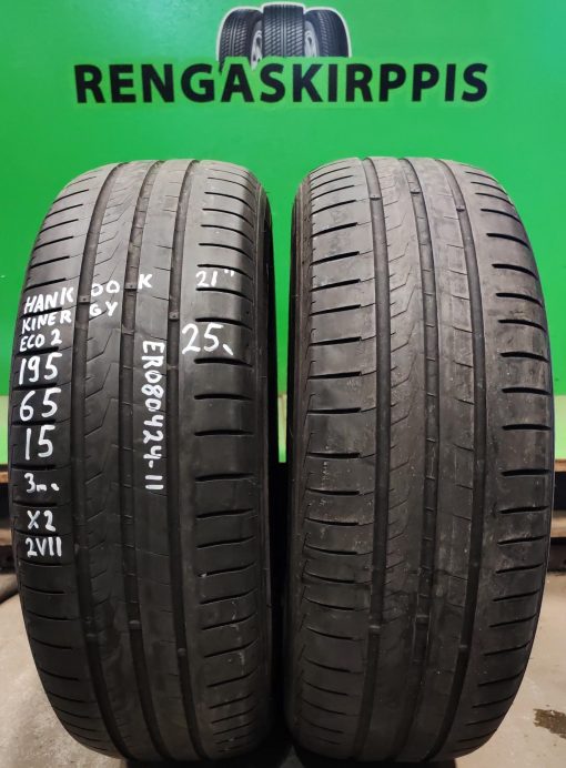 195/65R15 Hankook Kinergy Eco 2 kesä 3mm / 2V11