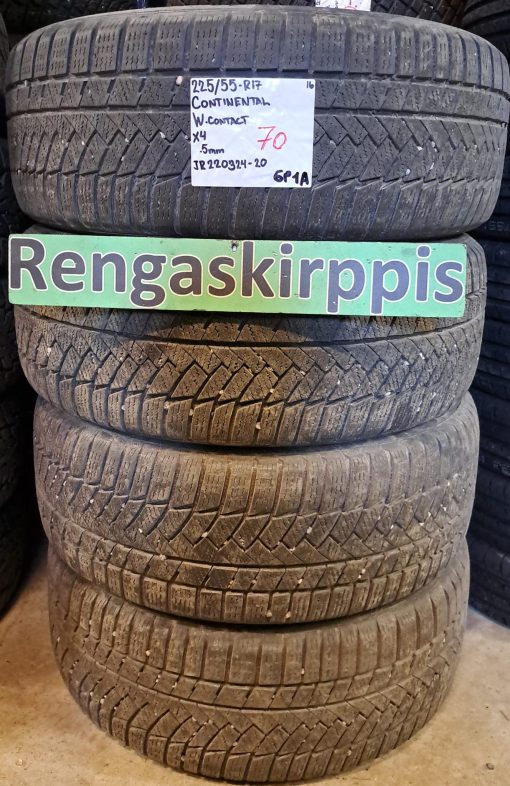 225/55R17 Continental WinterContact kitka 5mm / 6P1A