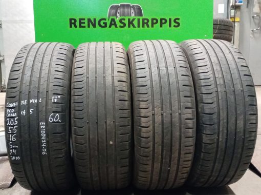 205/55R16 Continental EcoContact 5 kesä 5mm / 3P10