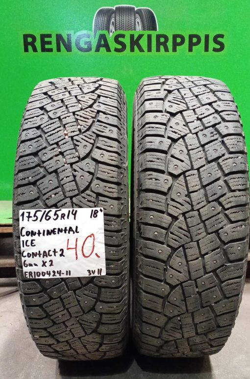 175/65R14 Continental IceContact 2 nasta 6mm / 3V11