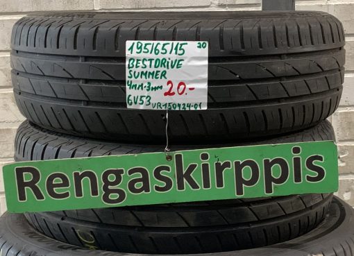 195/65R15 Bestdrive Summer kesä 3-4mm / 6V53