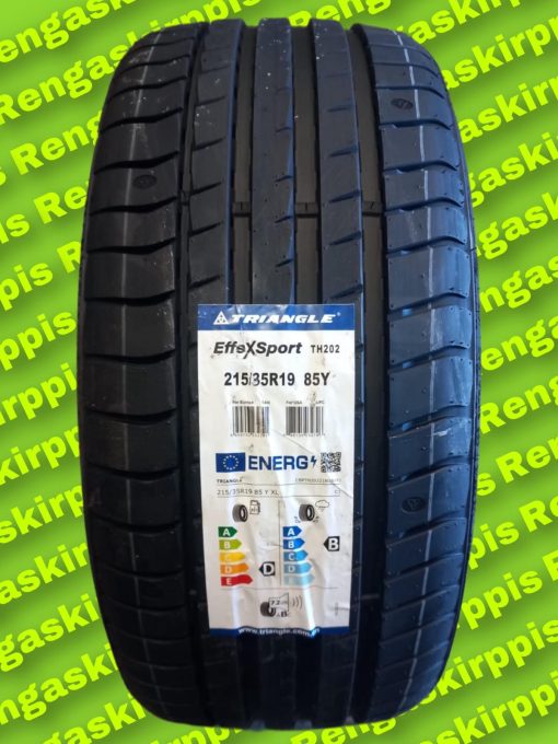 215/35R19 Triangle Effexsport TH202 85Y XL D, B 72dB/ kesä