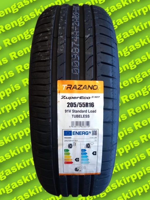 205/55R16 Trazano ZuperEco Z-107 91V D, B 71dB/ kesä