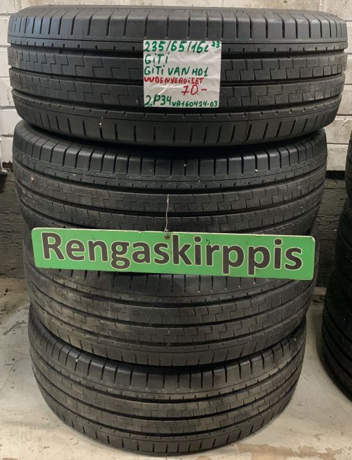 235/65R16C Giti Van HD1 kesä uudenveroiset / 2P34