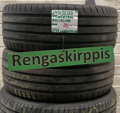 245/35R20 Powertrac Racing Pro kesä 5mm / 2P11