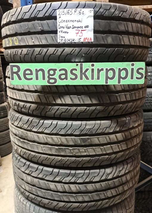 215/65R16C Continental ContiVanContact 100 kesä 9mm / 8P1A