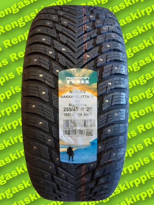 255/45R20 Nokian  HKPL 10 EV SilentDrive XL 105T / Nasta