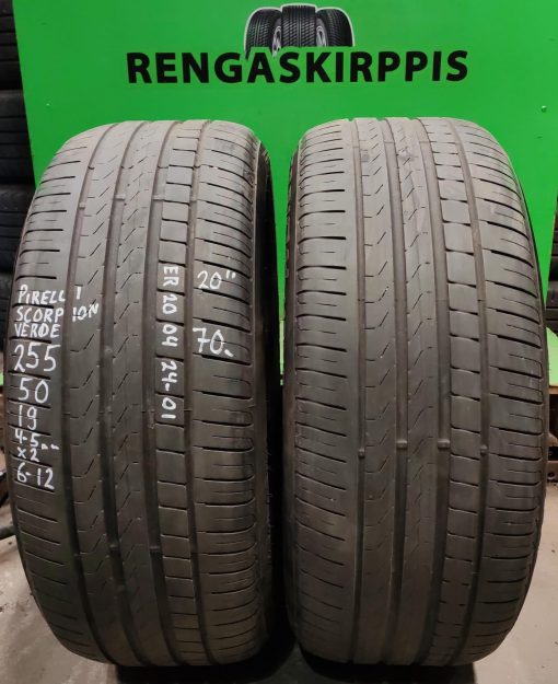 255/50R19 Pirelli Scorpion Verde kesä 4-5mm / 6-12