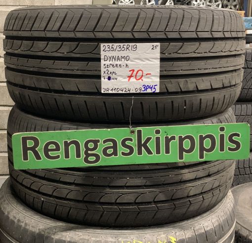 235/35R19 Dynamo Street-H kesä 7mm / 3P45