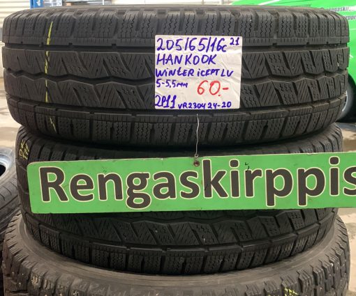 205/65R16C Hankook Winter ICept LV kitka 5-5,5mm / 2P11