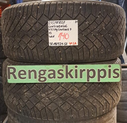 255/40R20 Continental VikingContact 7 kitka 6mm / 4P3A