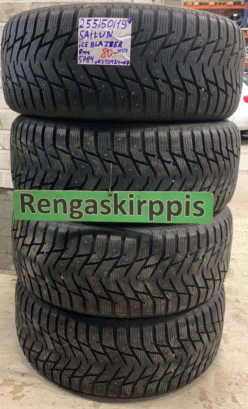 255/50R19 Sailun IceBlazer WST3 nasta 8mm / 5P84