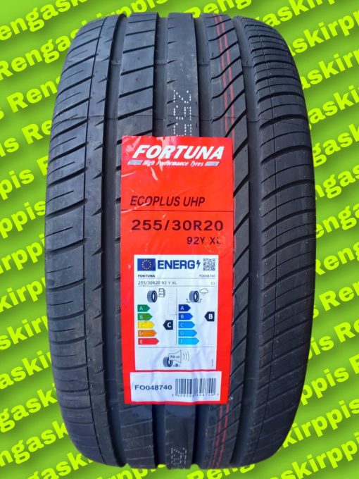 255/30R20 Fortuna Ecoplus UHP 92Y C, B 70dB/ kesä