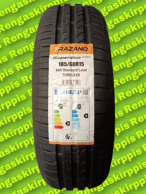 185/60R15 Trazano ZuperEco Z-107 84H D, B 70dB/ kesä