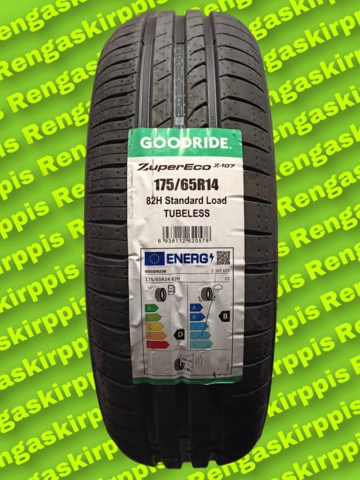 175/65R14 Goodride ZuperEco Z-107 82H D, B 70dB/ kesä