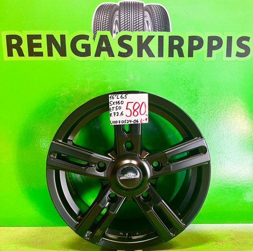 16" 5x160 K72,6 ET50 L6,5"
