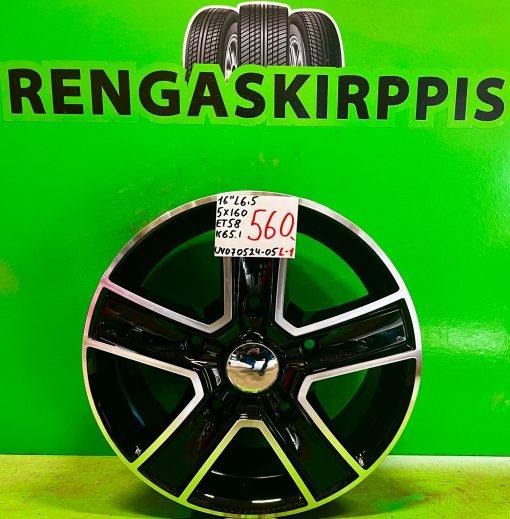 16" 5x160 K65,1 ET58 L6,5"