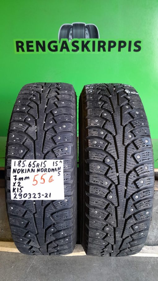 185/65R15 Nokian Nordman 5 nasta 7mm / K15