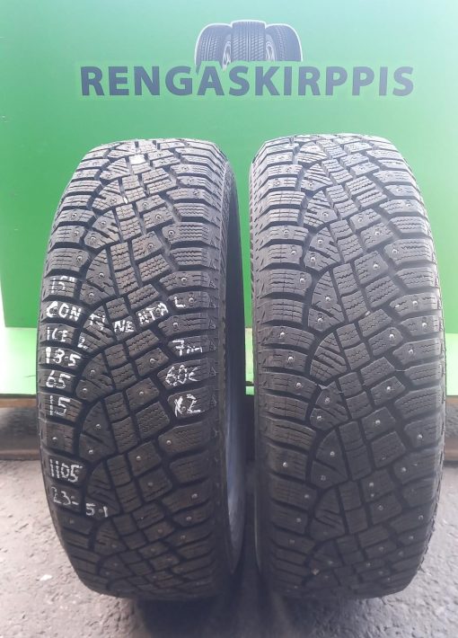 185/65R15 Continental Ice2 nasta 7mm / K2