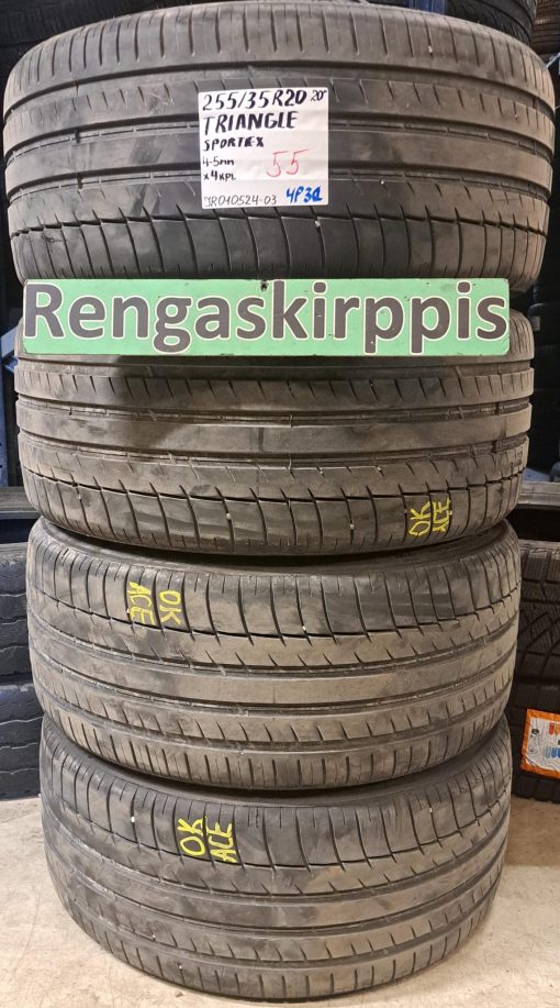 255/35R20 Triangle Sportex kesä 4-5mm / 4P3A