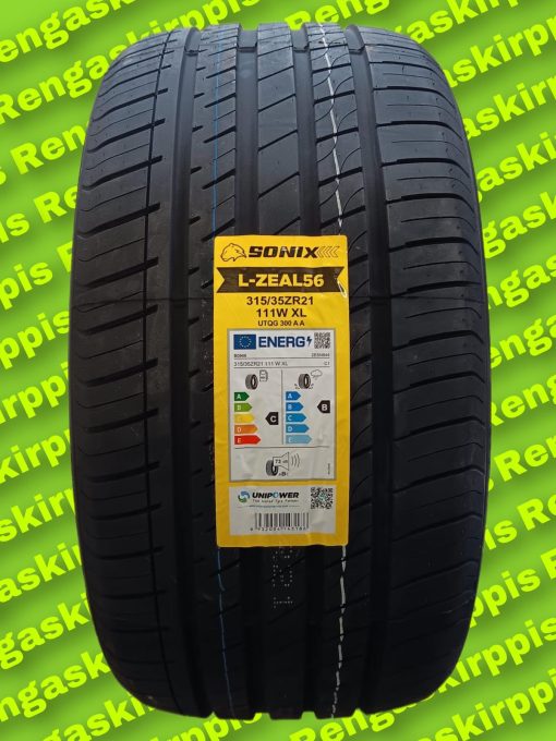 315/35R21 Sonix L-Zeal 56 111W XL C, B 73dB/ kesä