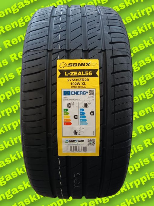 275/35R20 Sonix L-Zeal 56 102W C, B 72dB/ kesä
