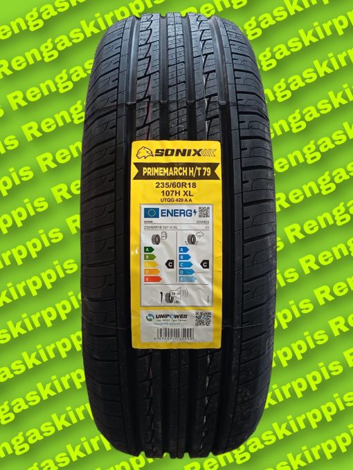 235/60R18 Sonix Primemarch H/T 79 107H C, C 70dB/ kesä