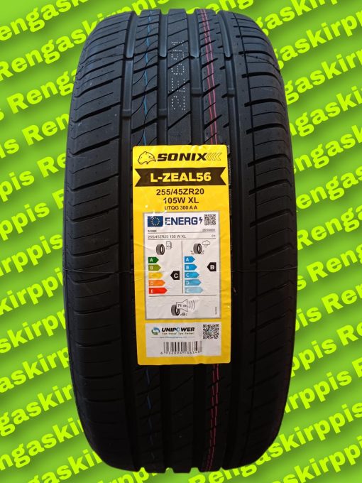 255/45R20 Sonix L-Zeal 56 105W C, B 71dB/ kesä