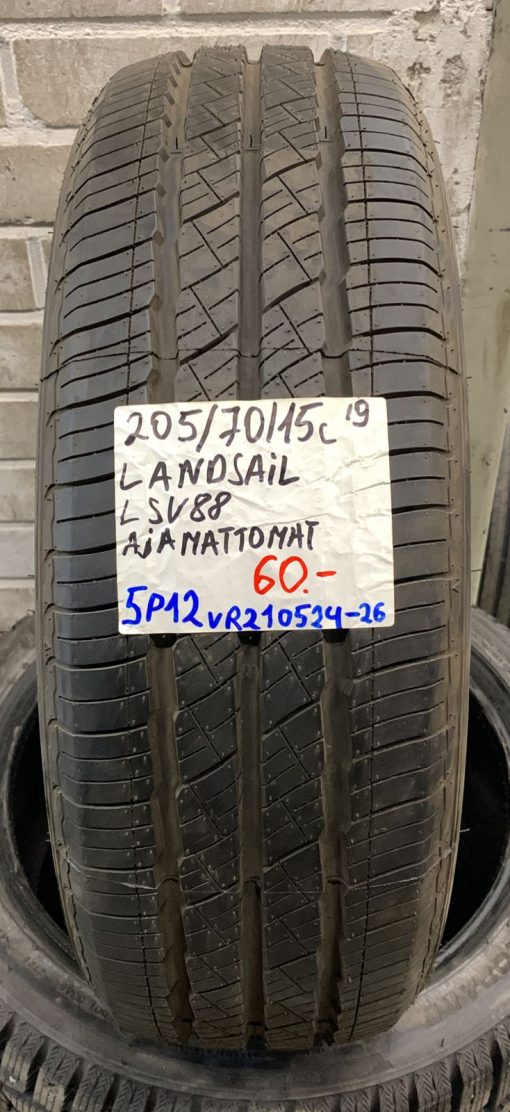 205/70R15C Landsail LSV88 kesä ajamattomat / 5P12