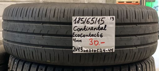 185/65R15 Continental EcoContact 6 kesä 4mm / 2V13