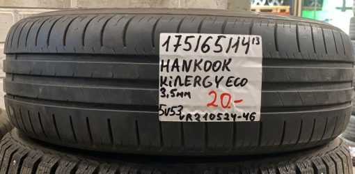 175/65R14 Hankook Kinergy Eco kesä 3,5mm / 5V53