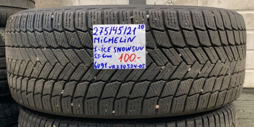 275/45R21 Michelin X-Ice Snow SUV kitka 5,5-6mm / 6V91