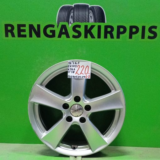 16" 5x105 ET38 K56,6 16"x6,5 / L2 3P11