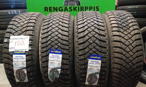 215/65R17 GoodYear UltraGrip Arctic 2 SUV nasta ajamattomat / 4P51