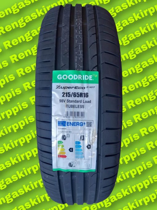 215/65R16 Goodride ZuperEco Z-107 98V C, B 71dB/ kesä