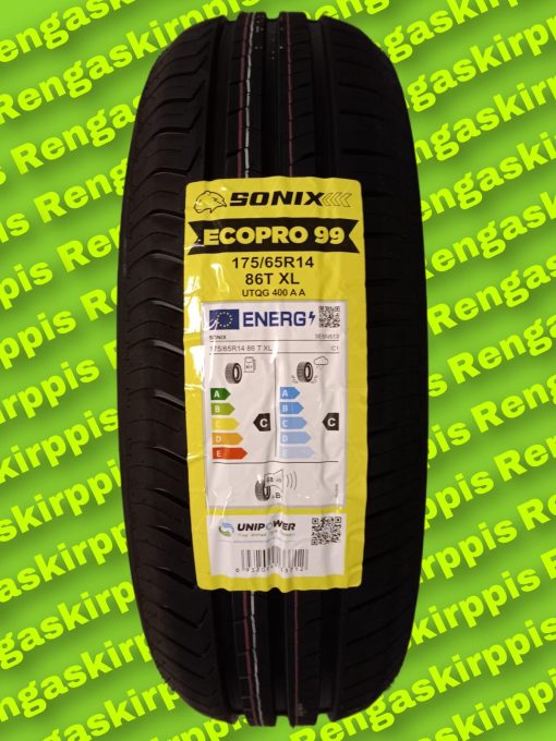 175/65R14 Sonix Ecopro 99 86T C, C 68dB/ kesä