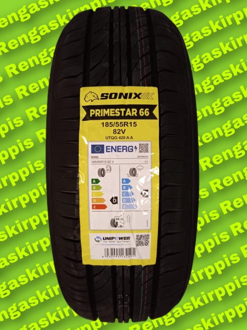 185/55R15 Sonix Primestar 66 82V D, C 69dB/ kesä