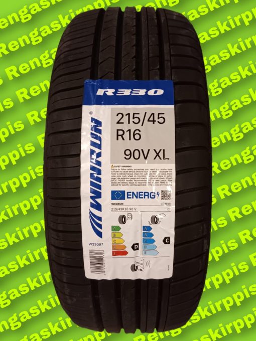 215/45R16 Winrun R330 90V E,B (D,C) 71dB/ kesä