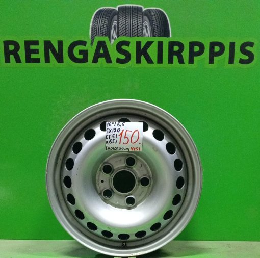 16" 5x120 ET51 K65,1 16"x6,5 / 4V51