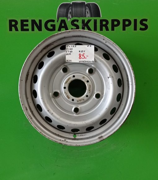 15" 5x160 ET60 K65,1 15"x6,5 Oem / H634
