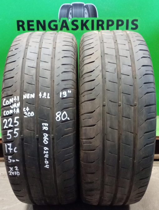 225/55R17C Continental VanContact 200 kesä 5mm / 2V10
