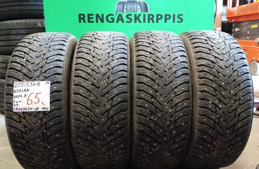 205/55R16 Nokian HKPL 8 nasta 7mm / 4V31