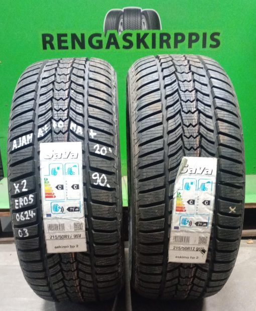 215/50R17 Sava Eskimo HP 2 Keski-Euroopan kitka ajamattomat / 5V26