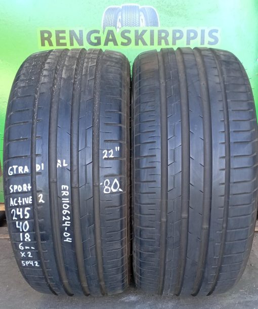 245/40R18 GTRadial Sport Active 2 kesä 6mm / 5P42
