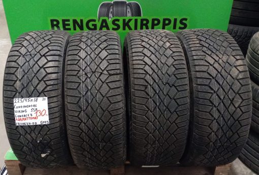 225/45R18 Continental VikingContact 7 SSR kitka ajamattomat / 5P43