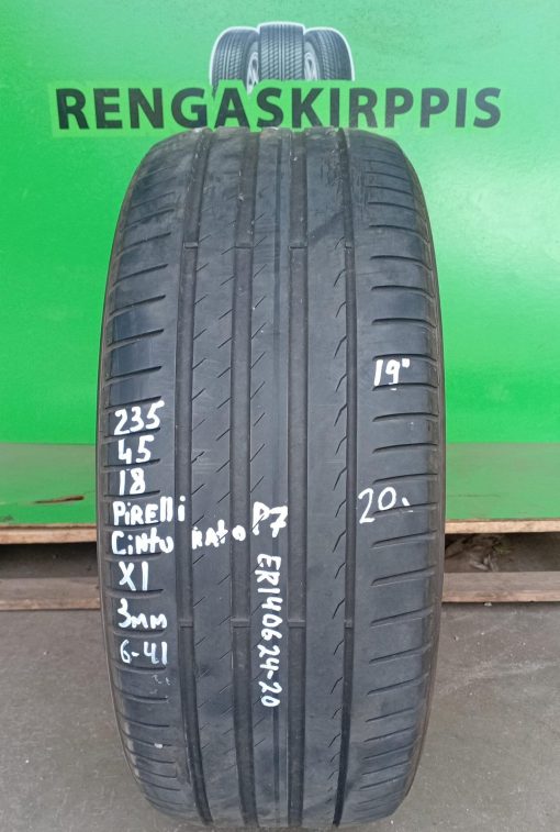235/45R18 Pirelli Cinturato P7 kesä 3mm / 6-41
