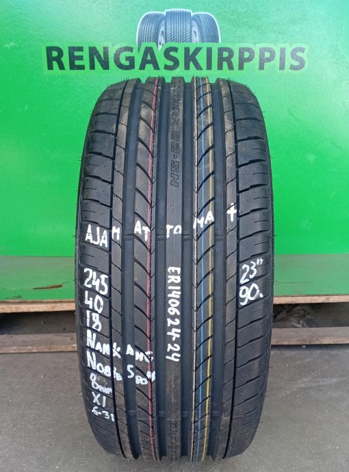 245/40R18 Nankang Noble Sport kesä 8mm ajamattomat / 6-31