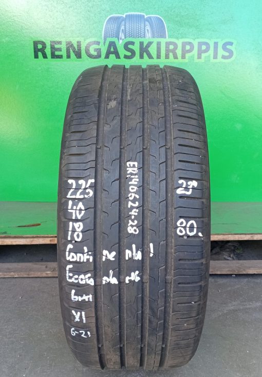 225/40R18 Continental EcoContact 6 kesä 6mm / 6-21