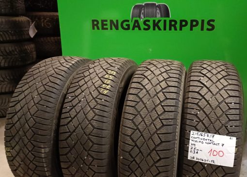 215/65R17 Continental VikingContact 7 kitka 7,5mm / 1-3A