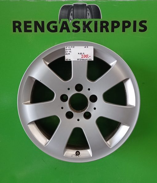 16" 5x112 ET42 K66,6 16"x7,5 Oem / H514